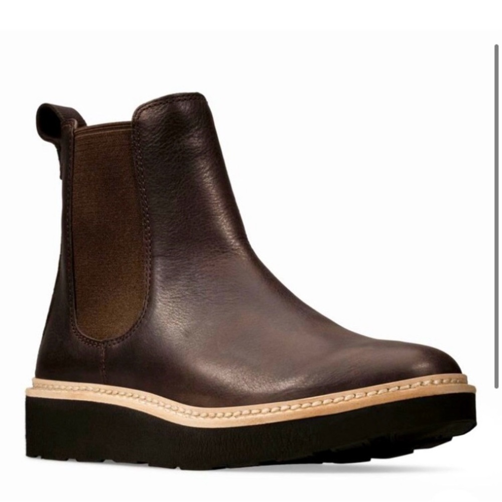 Clark’s trace Cora Comfort brown boots size 10